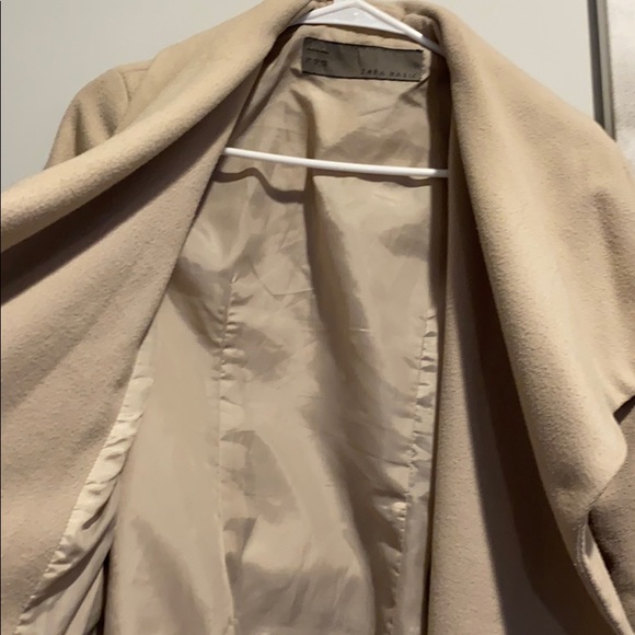 Zara wrap coat sz small - Picture 7 of 7